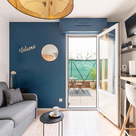 Studio Centre-Ville Avec Terrasse Et Parking Securise Gratuit Нант Екстериор снимка
